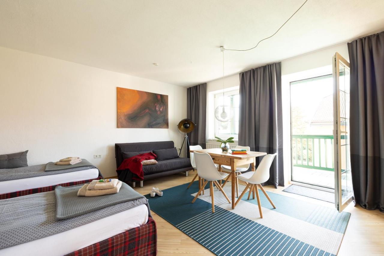 Riedz Apartments Innsbruck- Zentrales Apartmenthaus Mit Gruener Oase Bagian luar foto