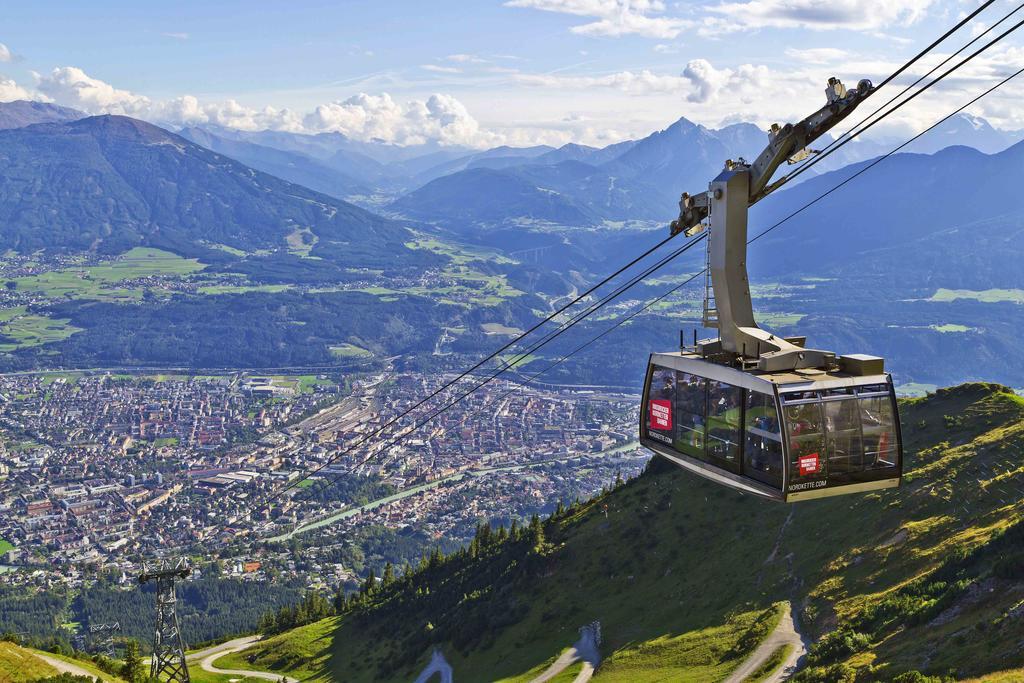 Riedz Apartments Innsbruck- Zentrales Apartmenthaus Mit Gruener Oase Bagian luar foto