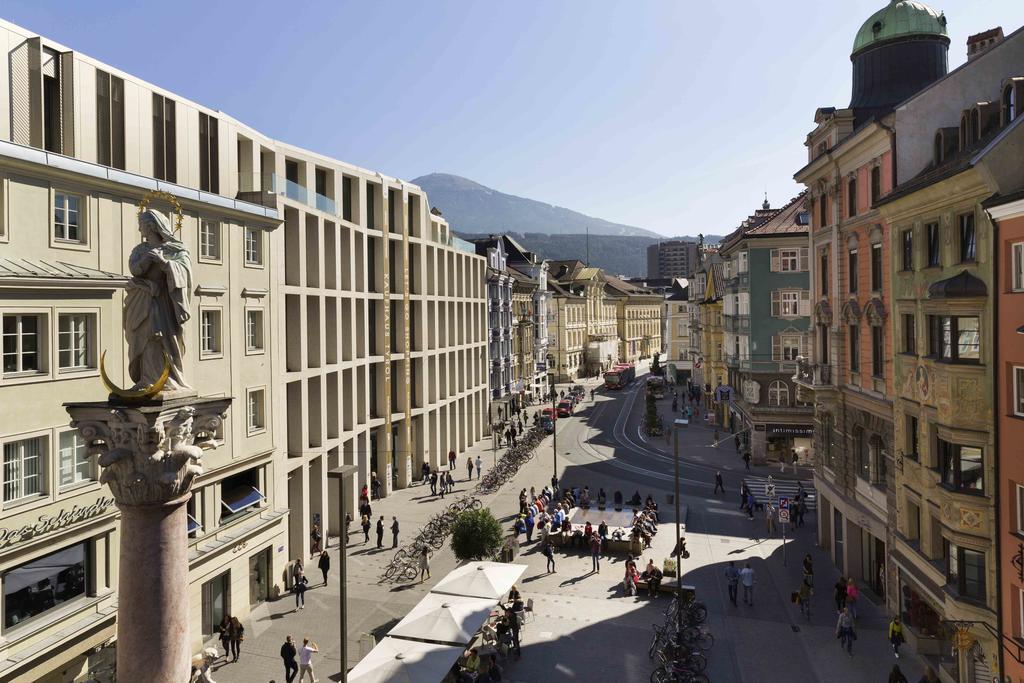 Riedz Apartments Innsbruck- Zentrales Apartmenthaus Mit Gruener Oase Bagian luar foto