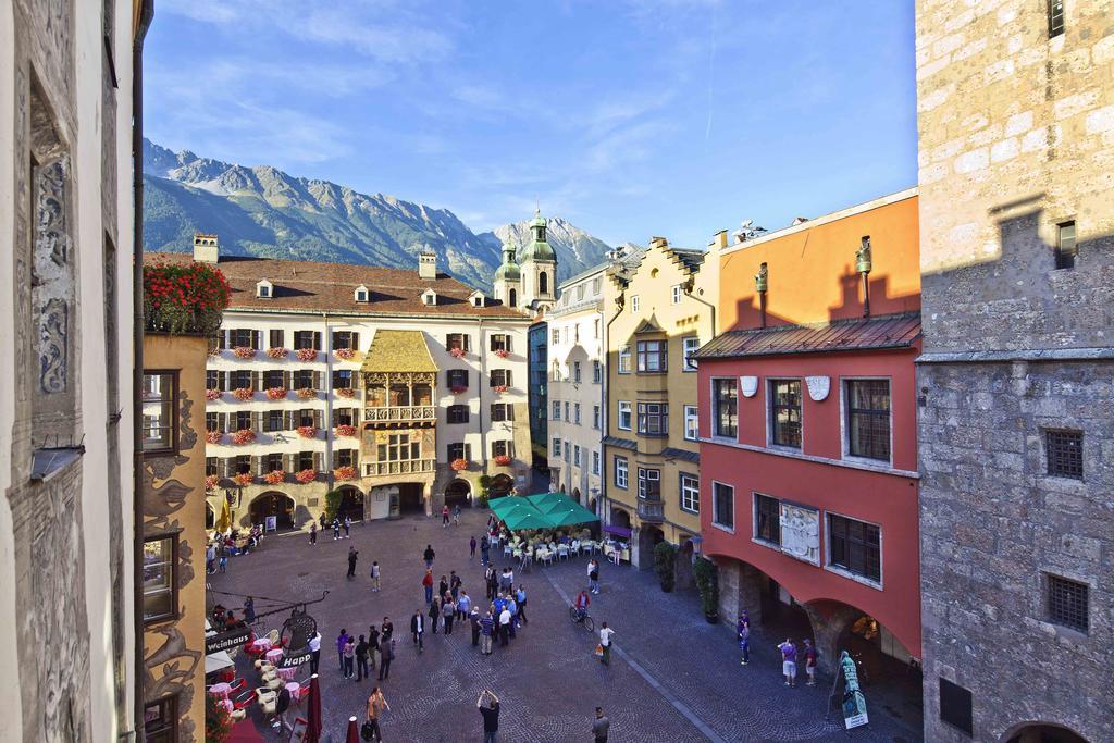 Riedz Apartments Innsbruck- Zentrales Apartmenthaus Mit Gruener Oase Bagian luar foto