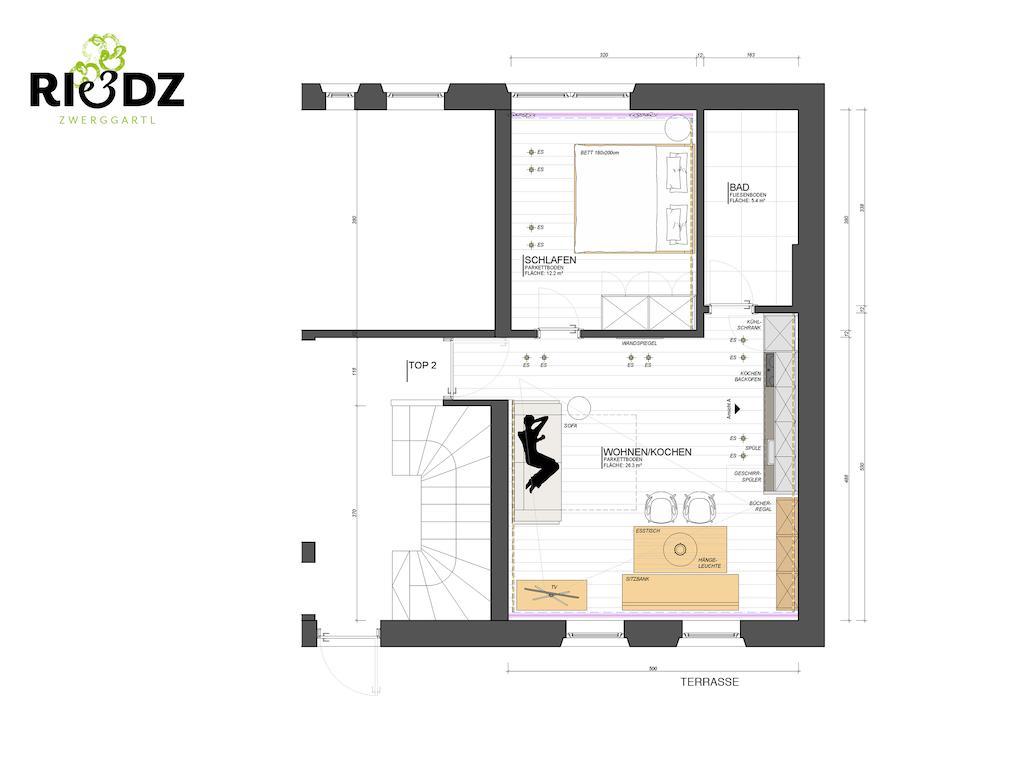 Riedz Apartments Innsbruck- Zentrales Apartmenthaus Mit Gruener Oase Ruang foto
